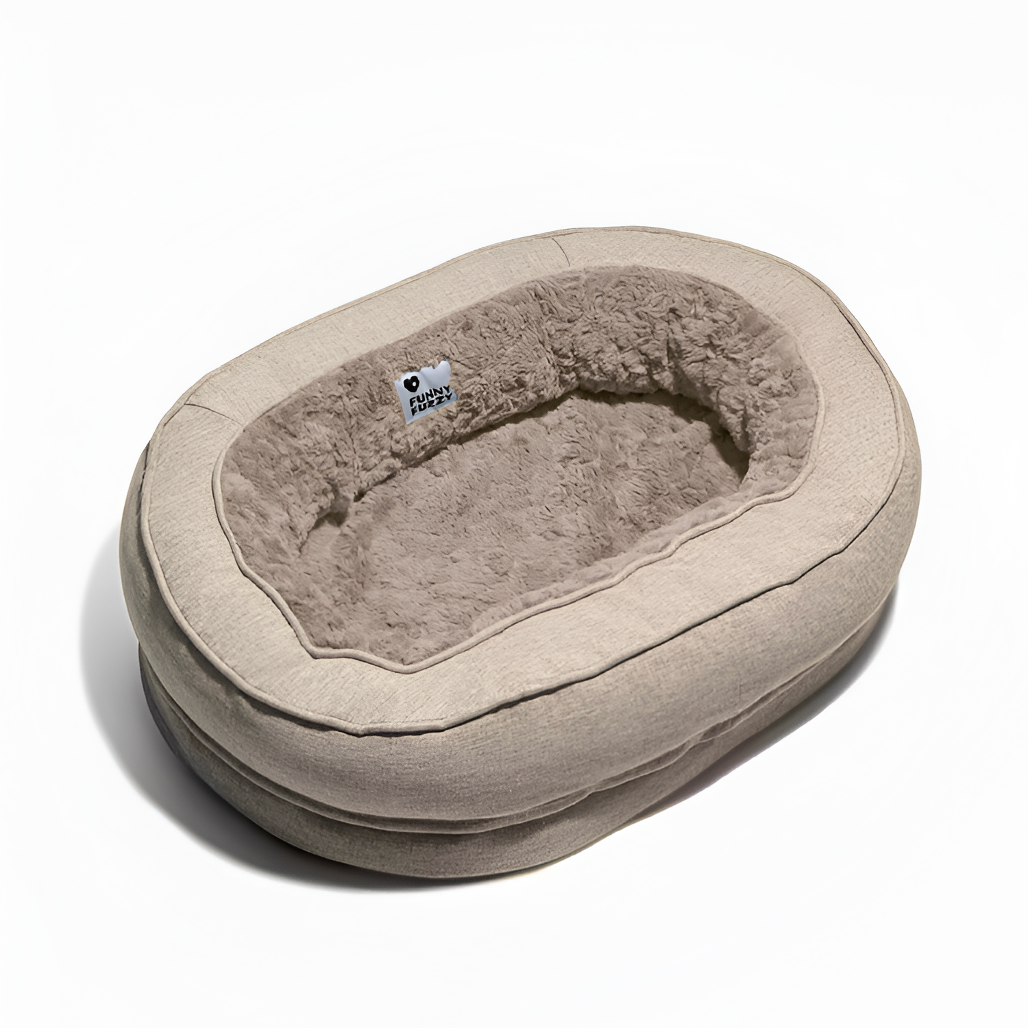Cama Nido de Felpa para Mascotas - Relajante