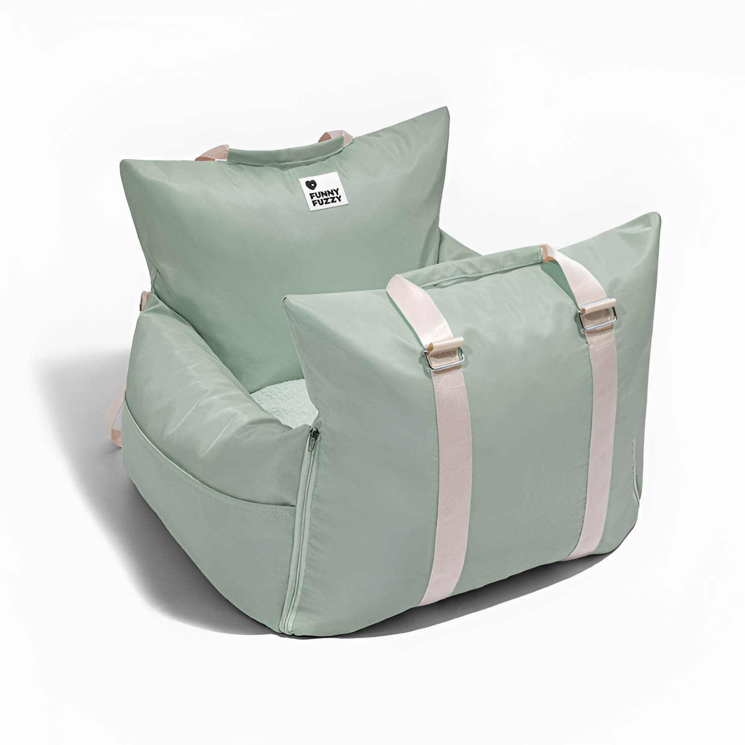 Cojín Acolchado Monocromático para Asiento - Ajustable