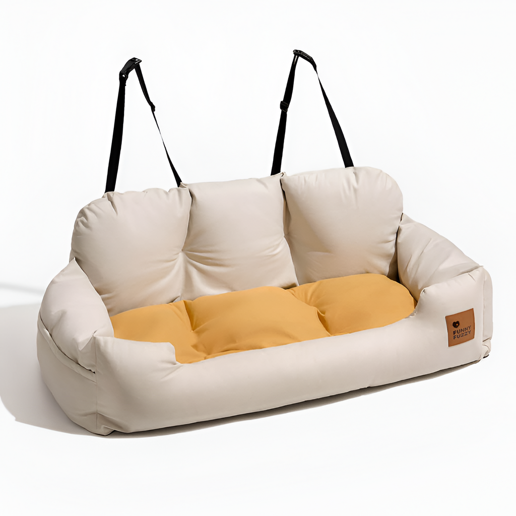 Cama de Coche para Perros de Cojín Sólido - Funcional