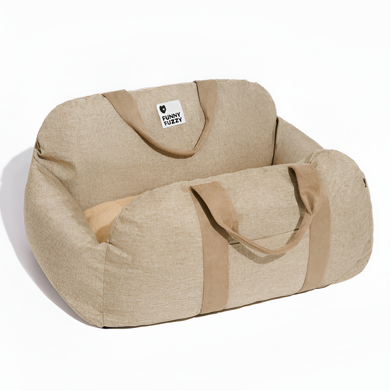 Cama Monocolor Viaje Para Mascotas - Convertible
