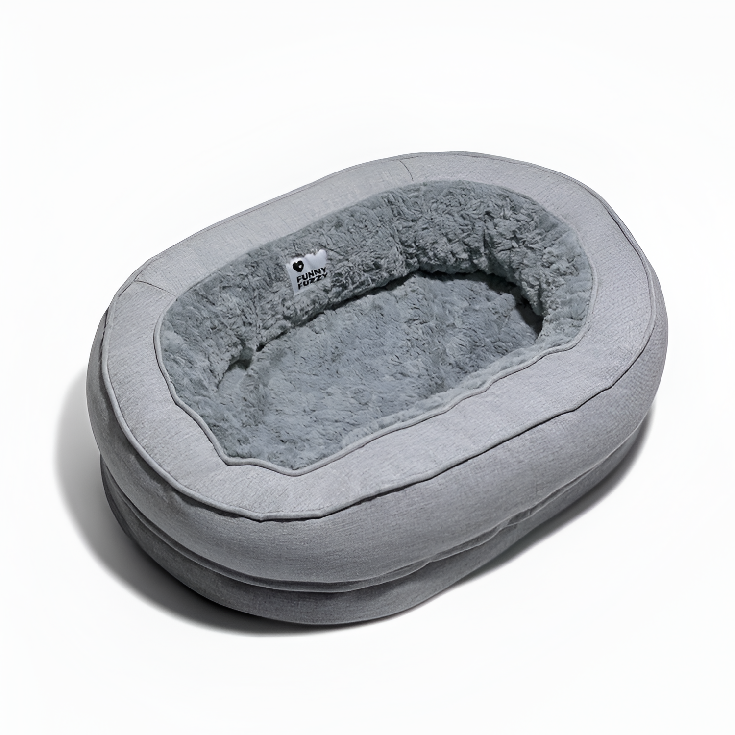 Cama Nido de Felpa para Mascotas - Relajante