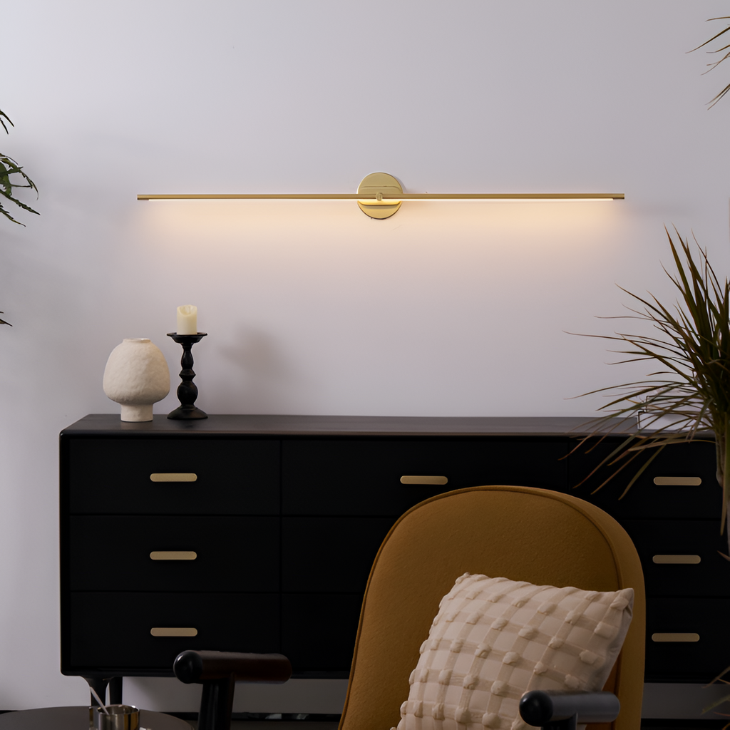 Lámpara Lineal de Pared - Giratoria