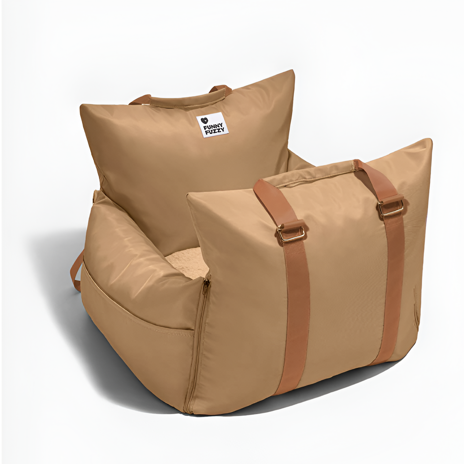 Cojín Acolchado Monocromático para Asiento - Ajustable