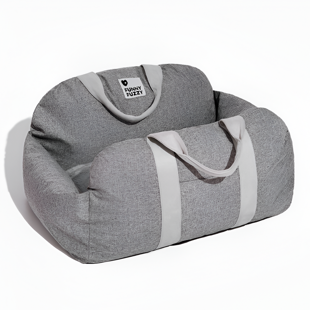 Cama Monocolor Viaje Para Mascotas - Convertible