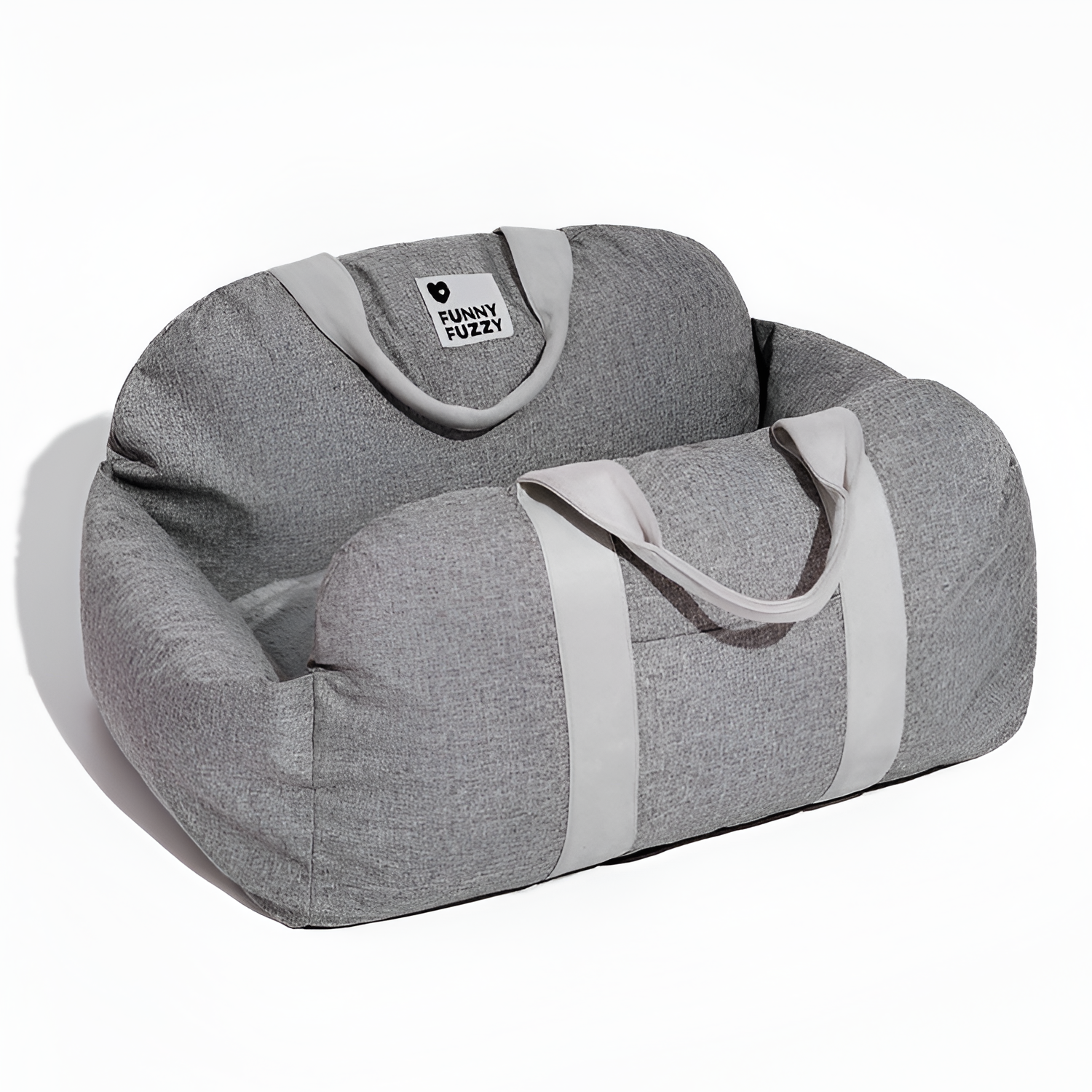 Cama Monocolor Viaje Para Mascotas - Convertible