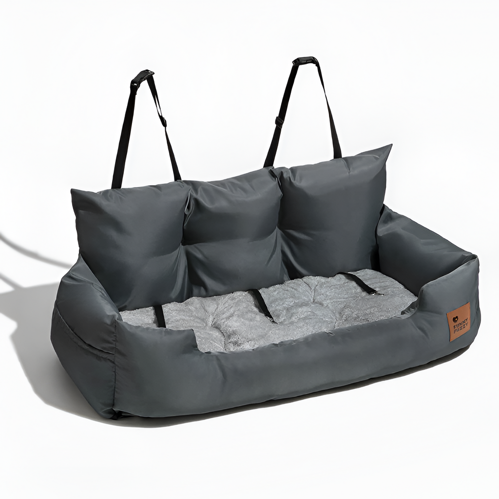 Cama de Coche para Perros de Cojín Sólido - Funcional