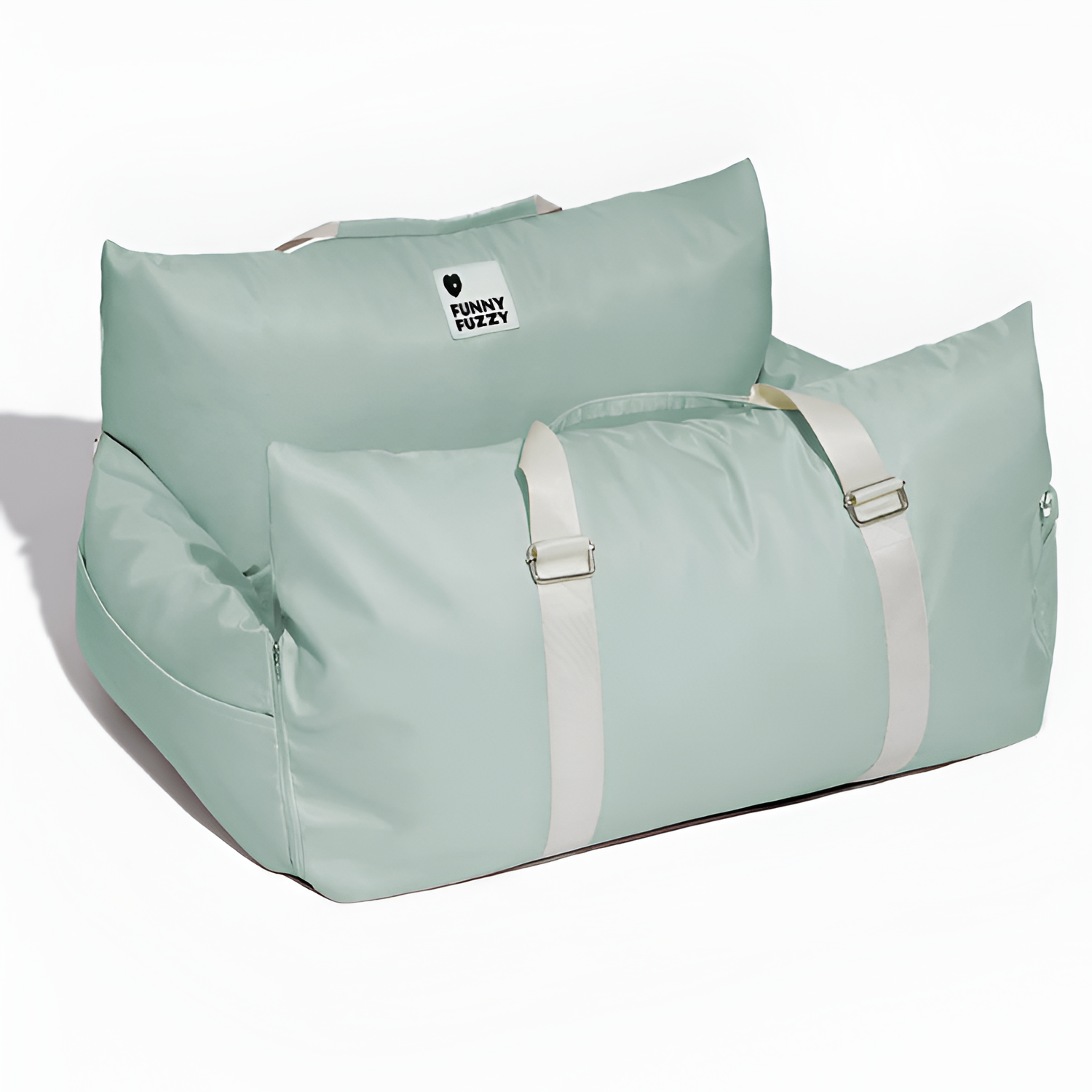 Cojín Acolchado Monocromático para Asiento - Ajustable