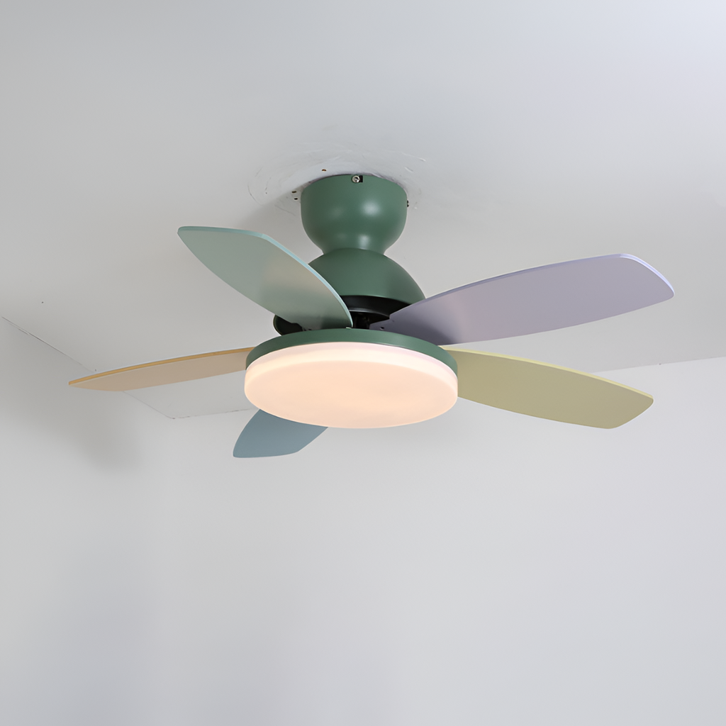 Ventilador de Techo Empotrado de Varias Aspas - Regulable