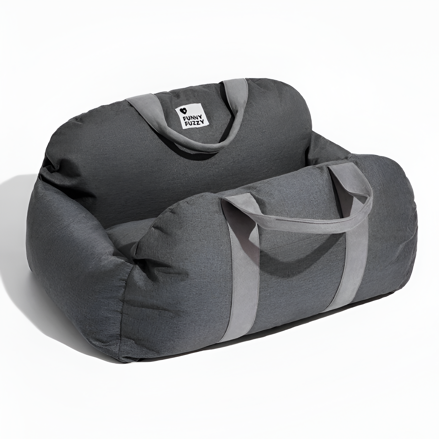 Cama Monocolor Viaje Para Mascotas - Convertible
