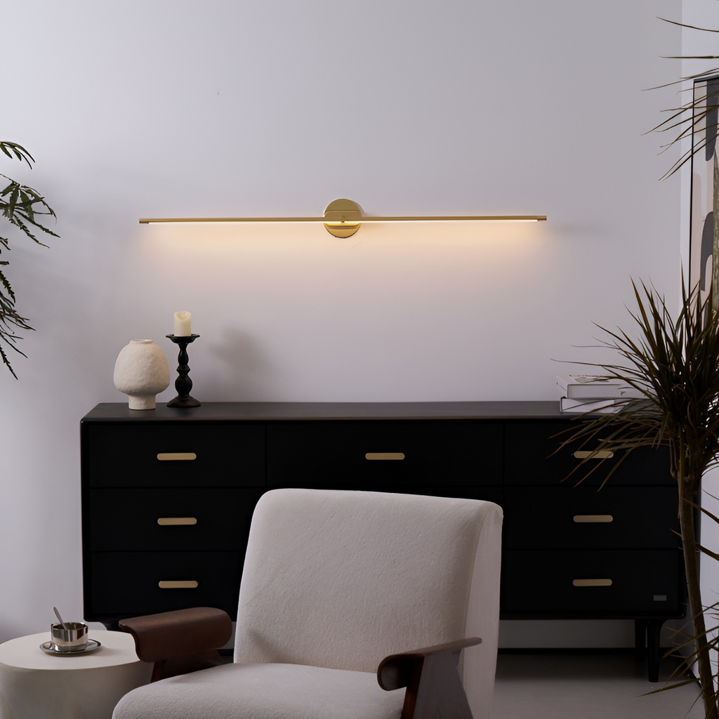 Lámpara Lineal de Pared - Giratoria