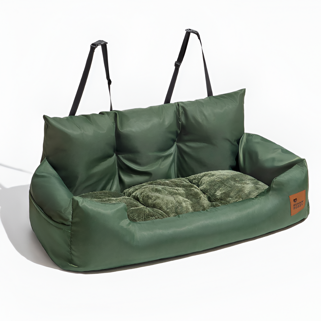 Cama de Coche para Perros de Cojín Sólido - Funcional