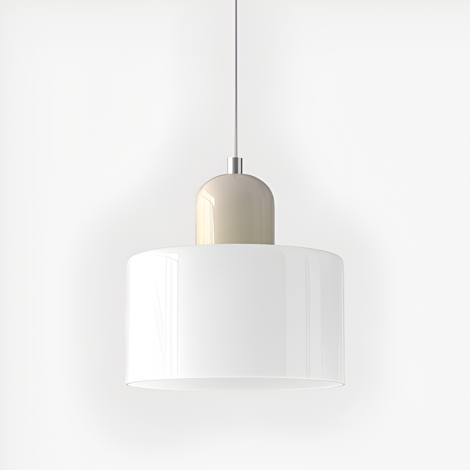 Lámpara Colgante Bicolor Moderna - Luz de Techo Minimalista