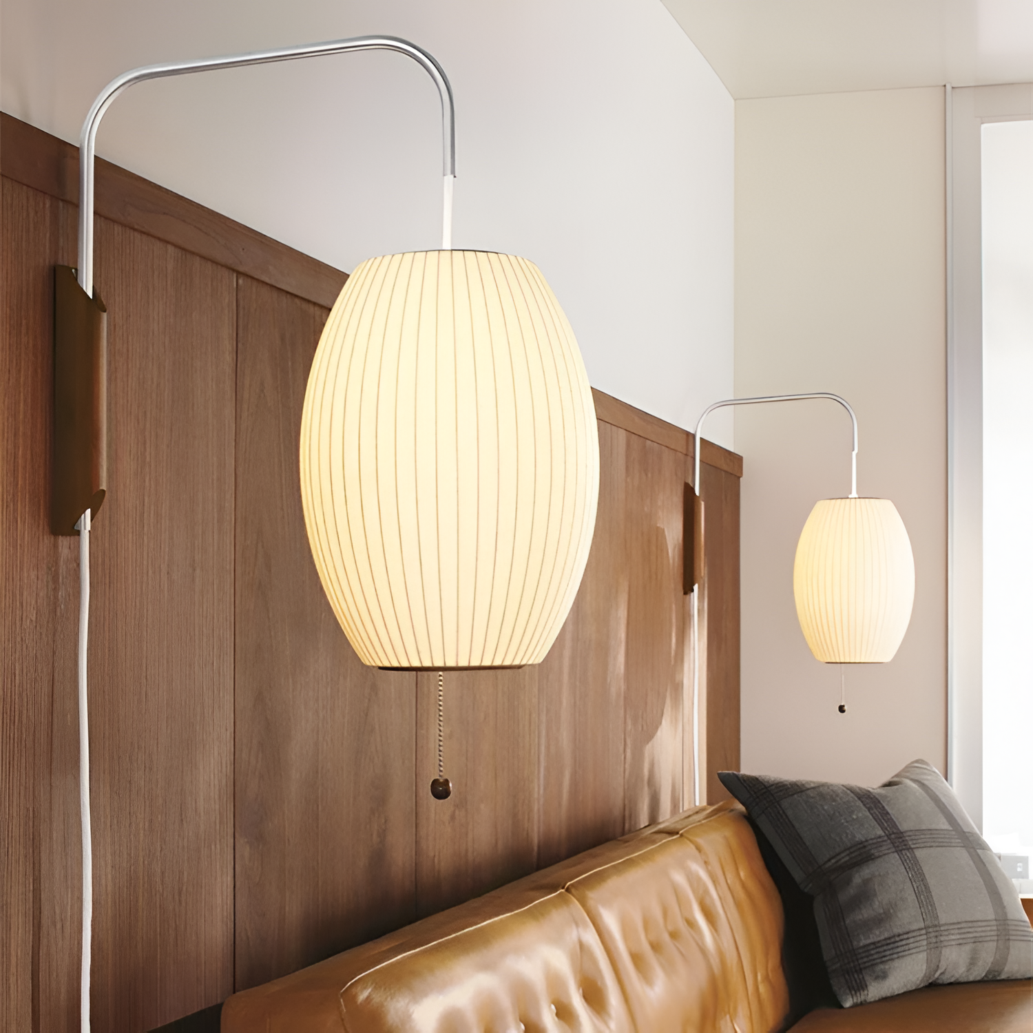Aplique Pared Minimalista Mid-Century - Brazo Móvil