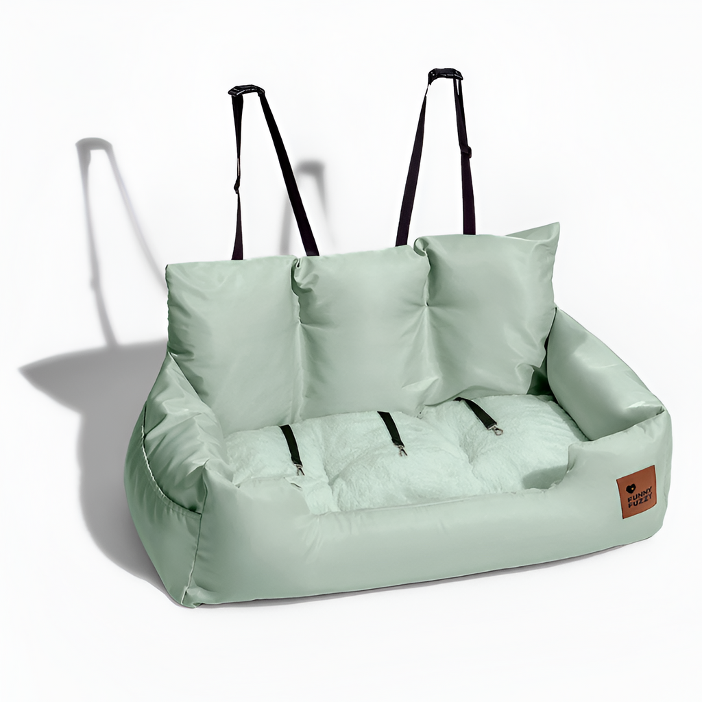 Cama de Coche para Perros de Cojín Sólido - Funcional