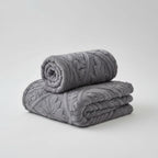 Manta de Lana Tejida - Jacquard