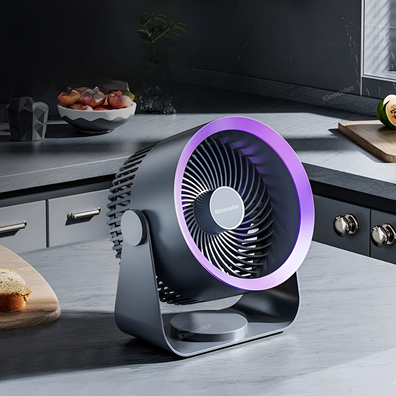 Ventilador de Mesa Inalámbrico Minimalista - Ajustable