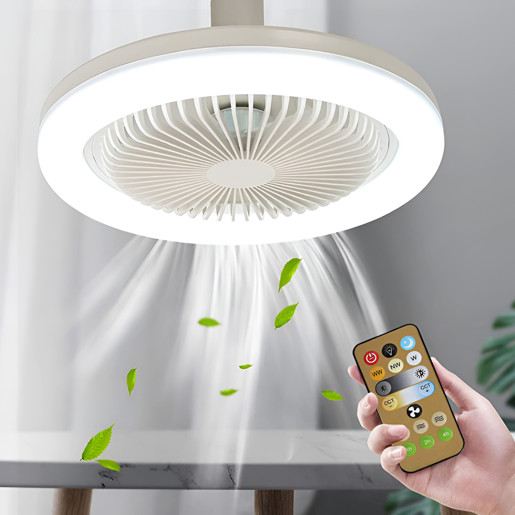 Ventilador de Techo Atenuable Minimalista - Ajustable