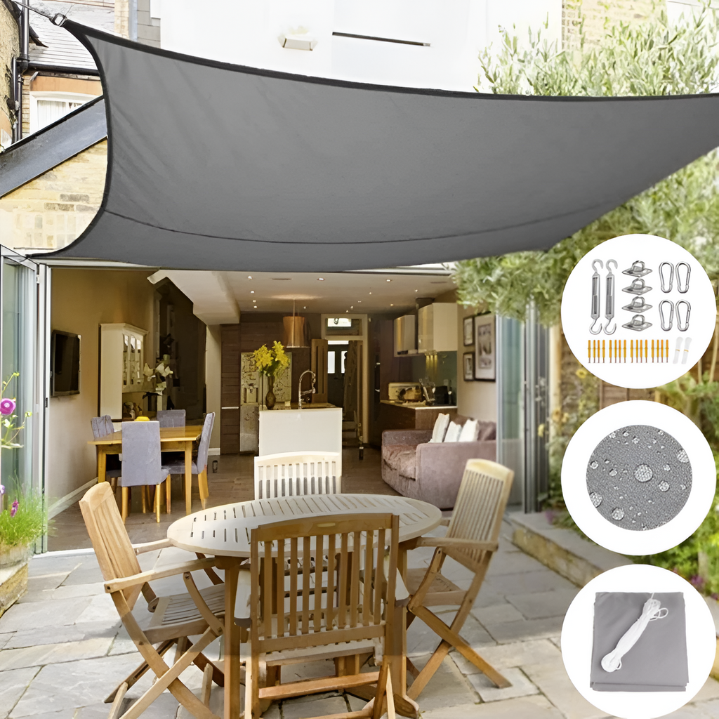 Toldo Vela de Tensión Anti-UV - Duradero