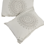 Juego de 2 Fundas de Almohada de Gasa Mandala – Fundas de Algodón Suaves