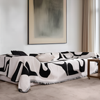 Manta Decorativa para Sofá con Estampado - Decoración Hogar