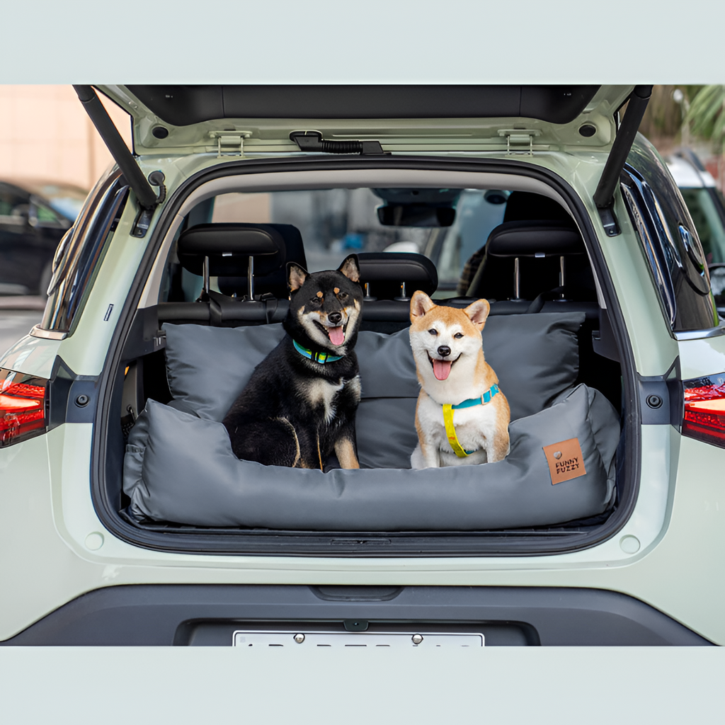 Cama de Coche para Perros de Cojín Sólido - Funcional