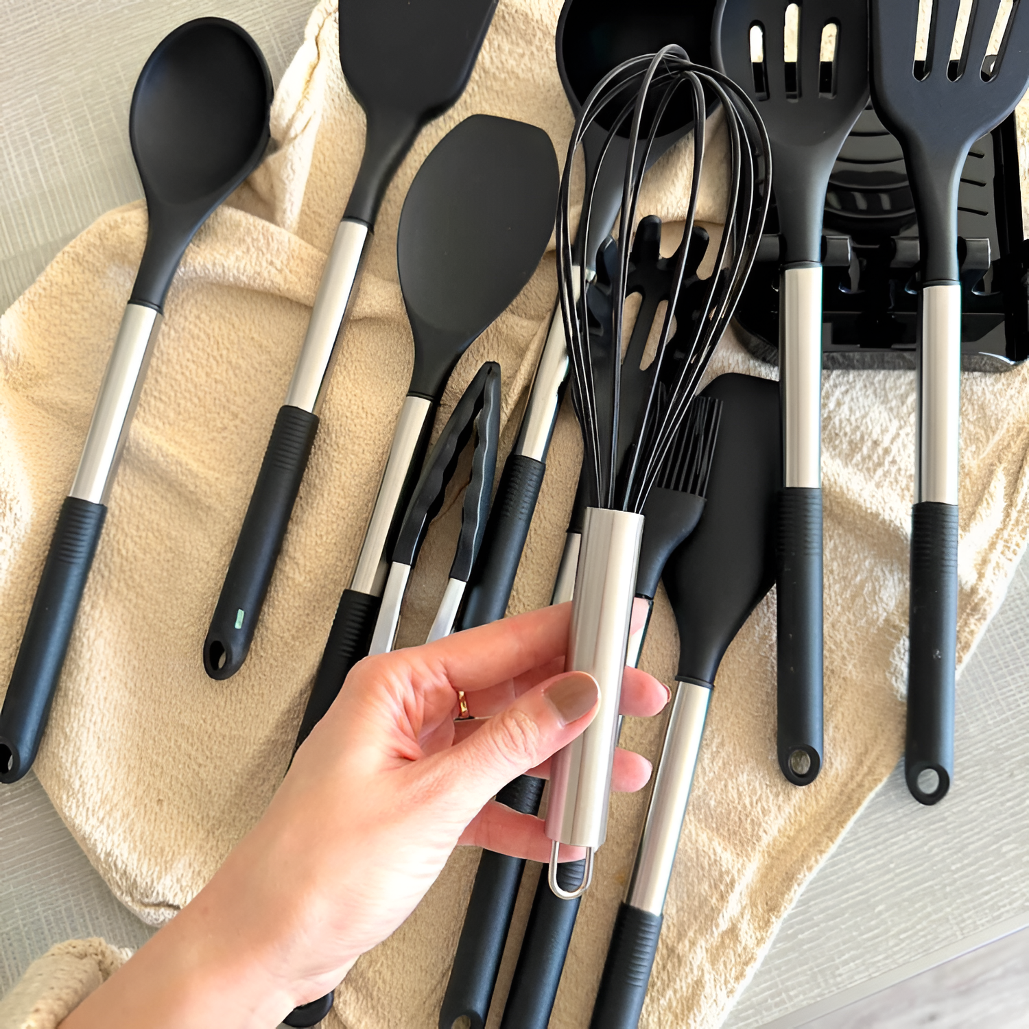 Juego de utensilios de cocina - Silicona