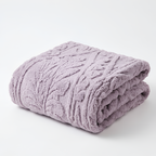Manta de Lana Tejida - Jacquard