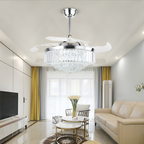 Ventilador de Techo con Cristal Moderno - Pulido