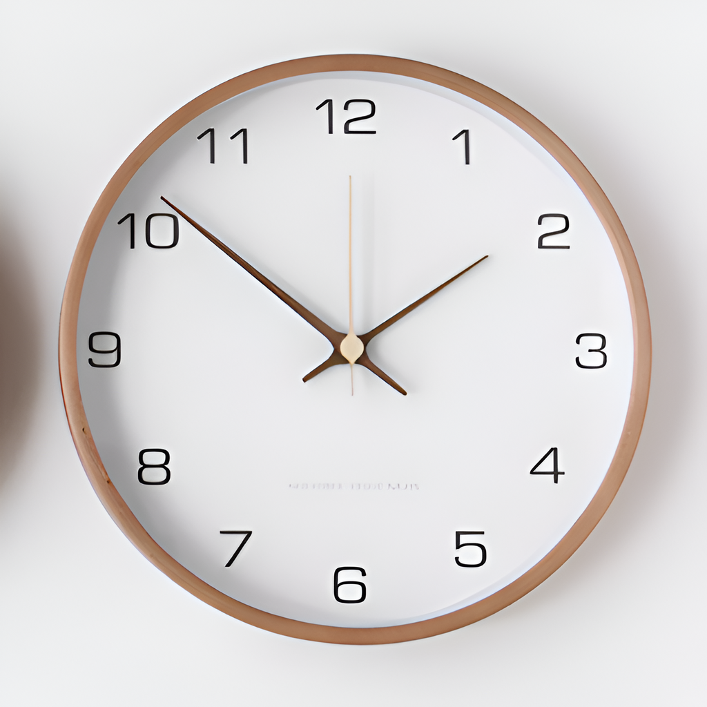 Reloj Pared Silencioso Minimalista - Analógico