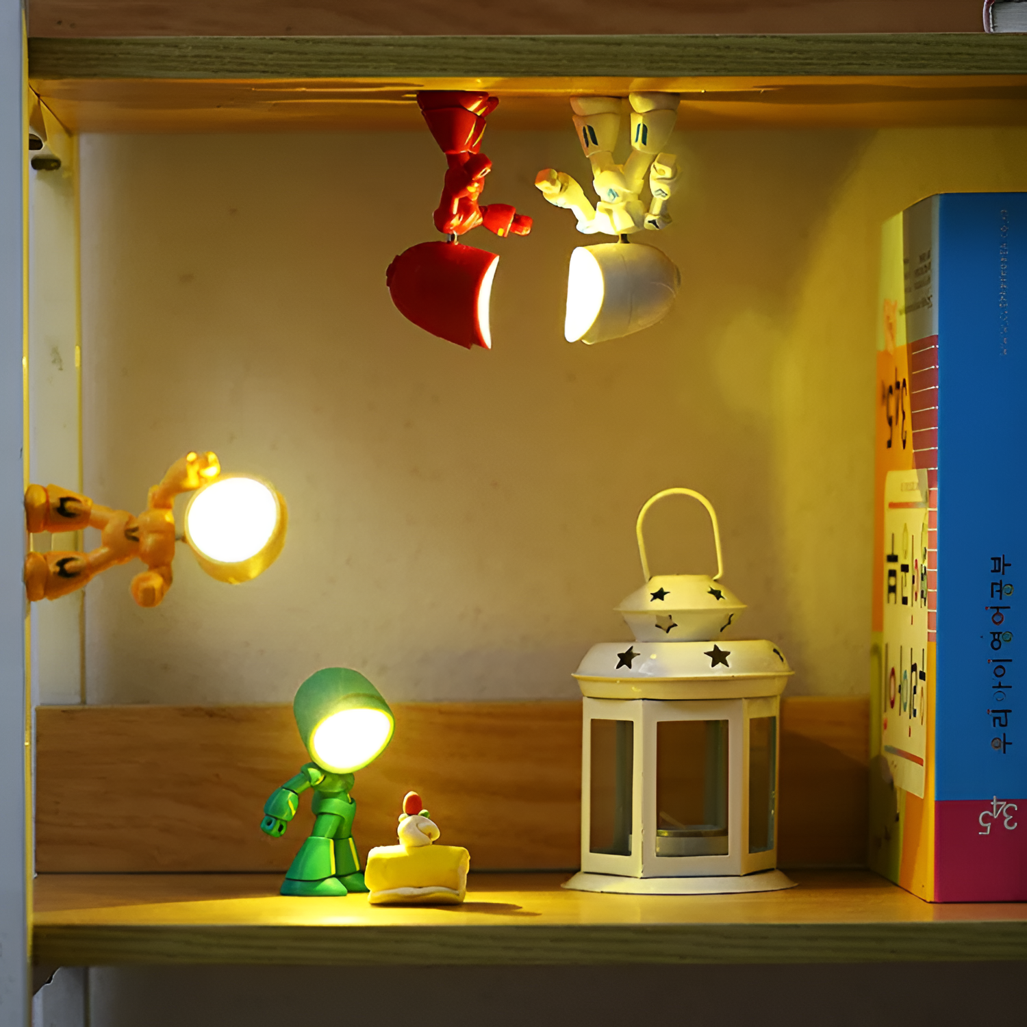 Lámpara LED Robot Miniatura - Portátil