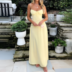 Vestido Maxi Liso De Mujer - Cena De Etiqueta