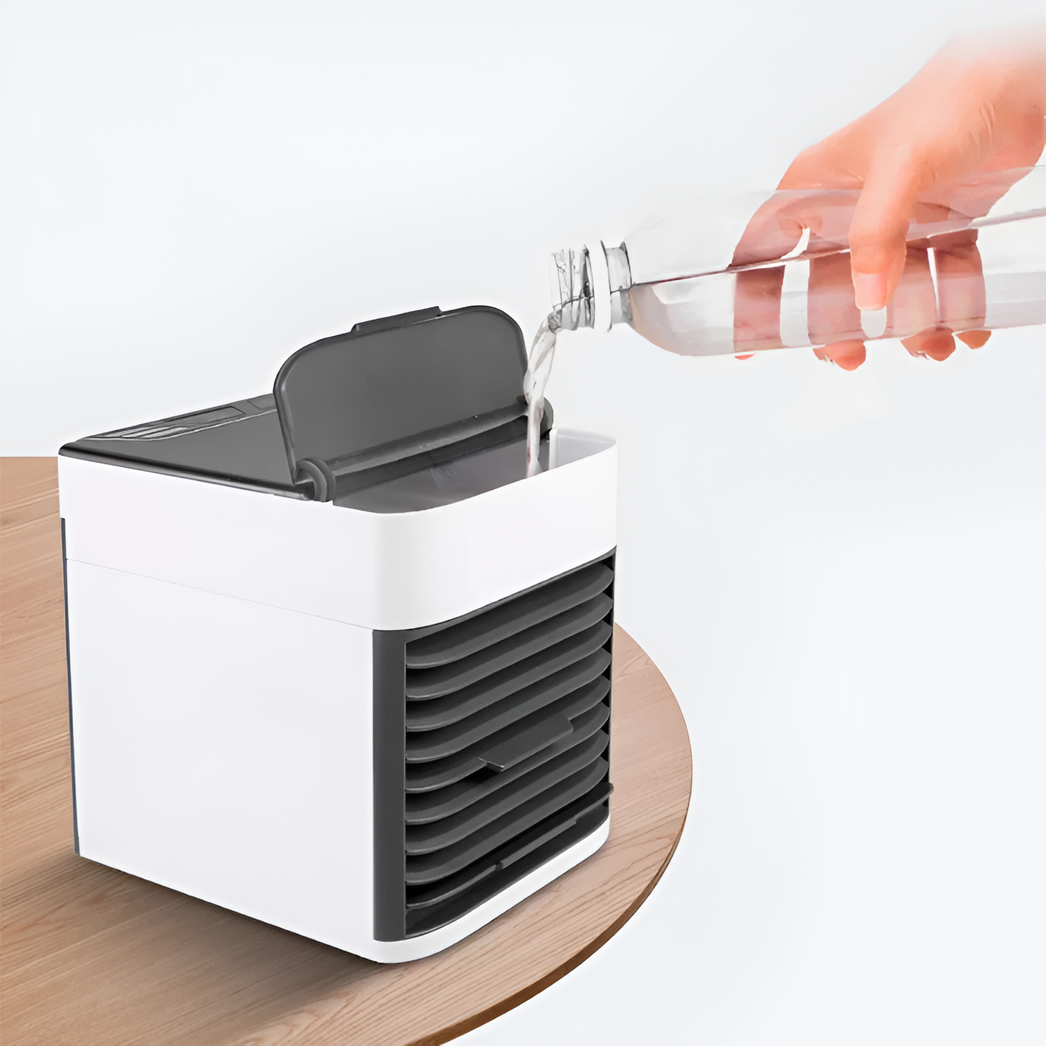 Enfriador Evaporativo Compacto Minimalista - Ajustable