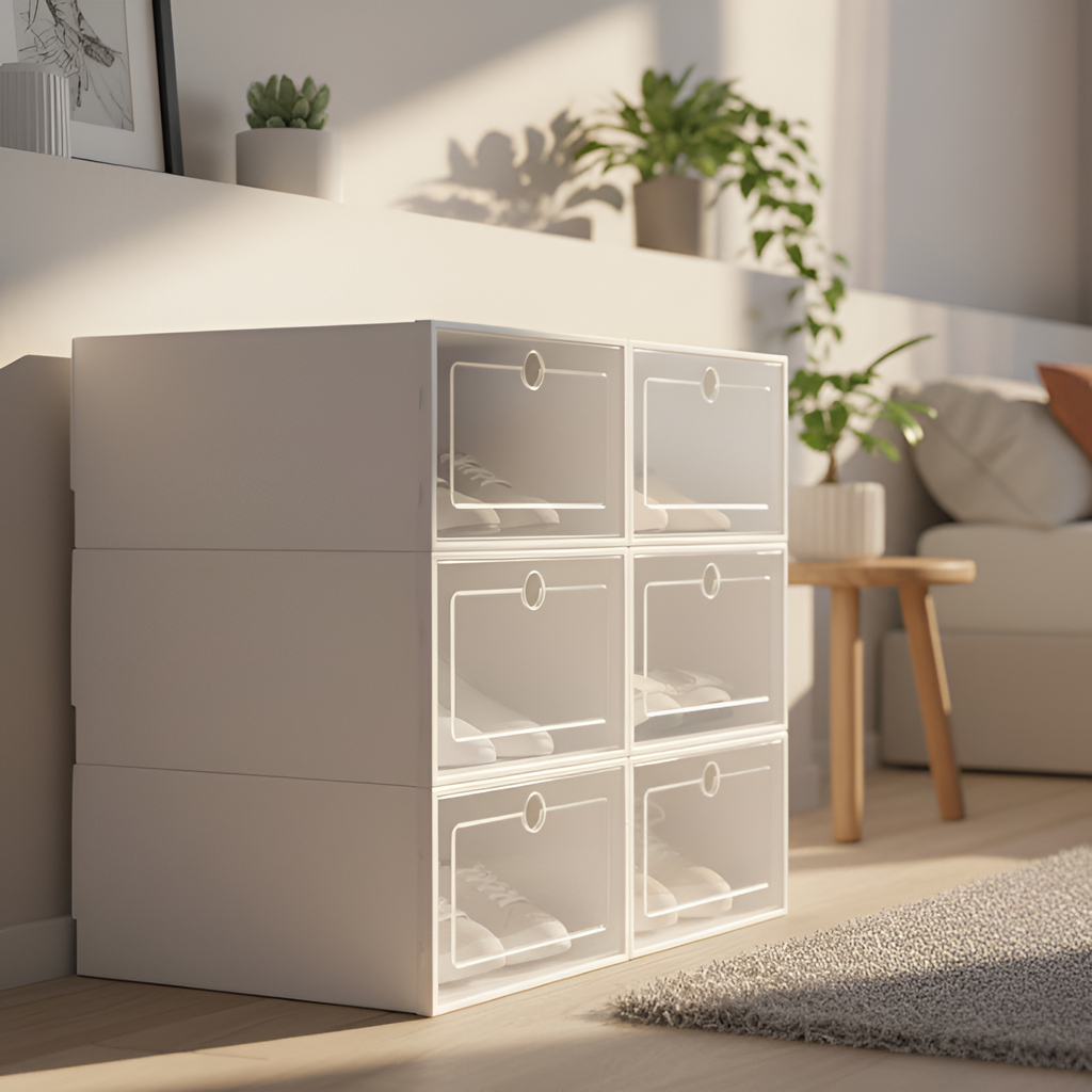 Caja Almacenamiento Apilable Minimalista - Modular
