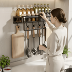 Estante Organizador De Pared Minimalista - Ranurado