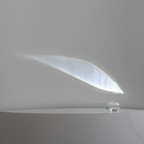 Lámpara Mesa Cristal Minimalista - Escultórica