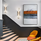 Aplique de Pared Alargado Minimalista - Alabastro