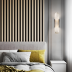 Aplique de Pared Alargado Minimalista - Alabastro