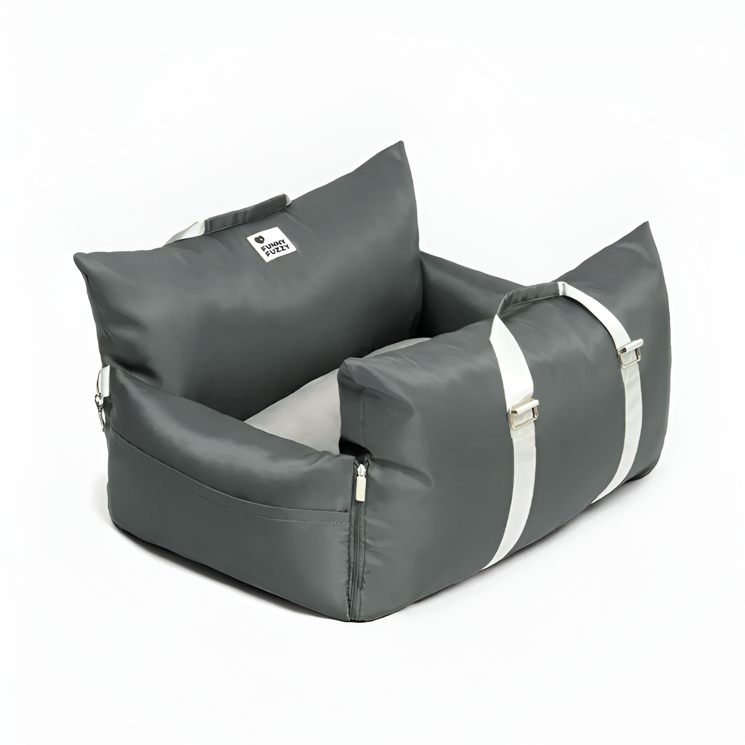 Cojín Acolchado Monocromático para Asiento - Ajustable