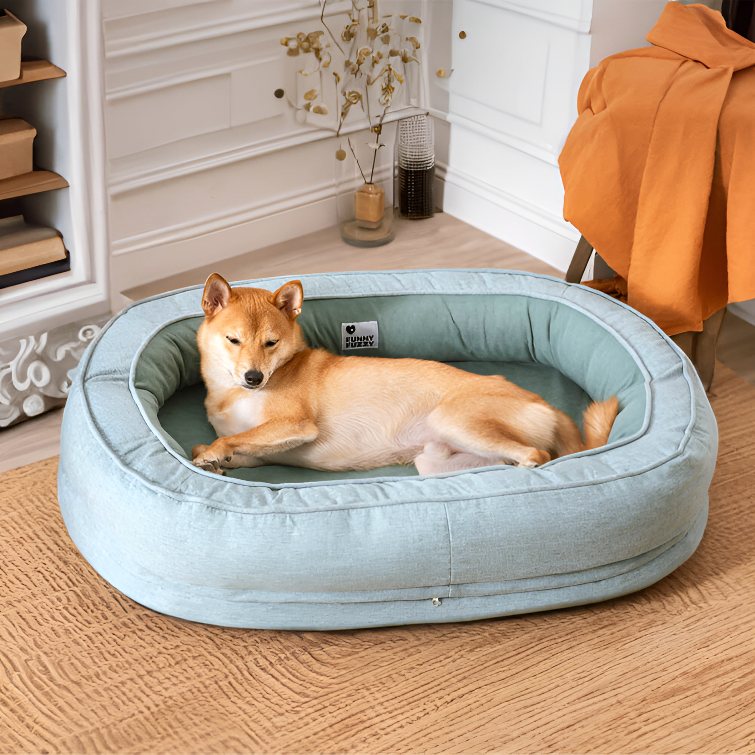 Cama Nido de Felpa para Mascotas - Relajante