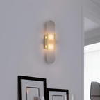 Aplique de Pared Alargado Minimalista - Alabastro
