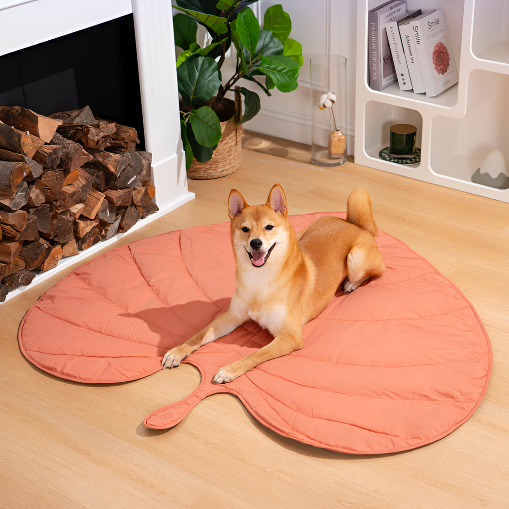 Alfombra De Mascota Acolchada Natural - Sólido Color