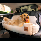 Cama de Coche para Perros de Cojín Sólido - Funcional