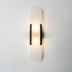 Aplique de Pared Alargado Minimalista - Alabastro
