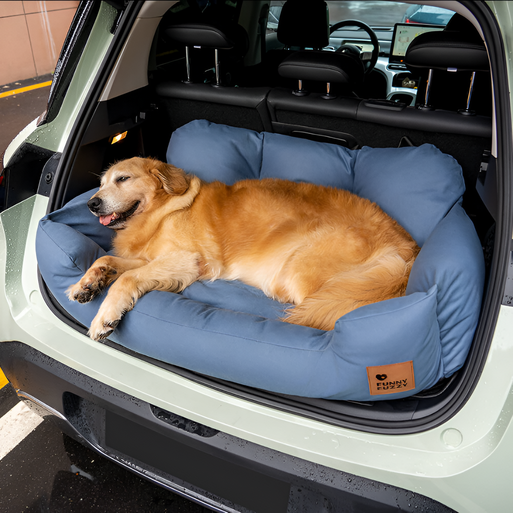 Cama de Coche para Perros de Cojín Sólido - Funcional