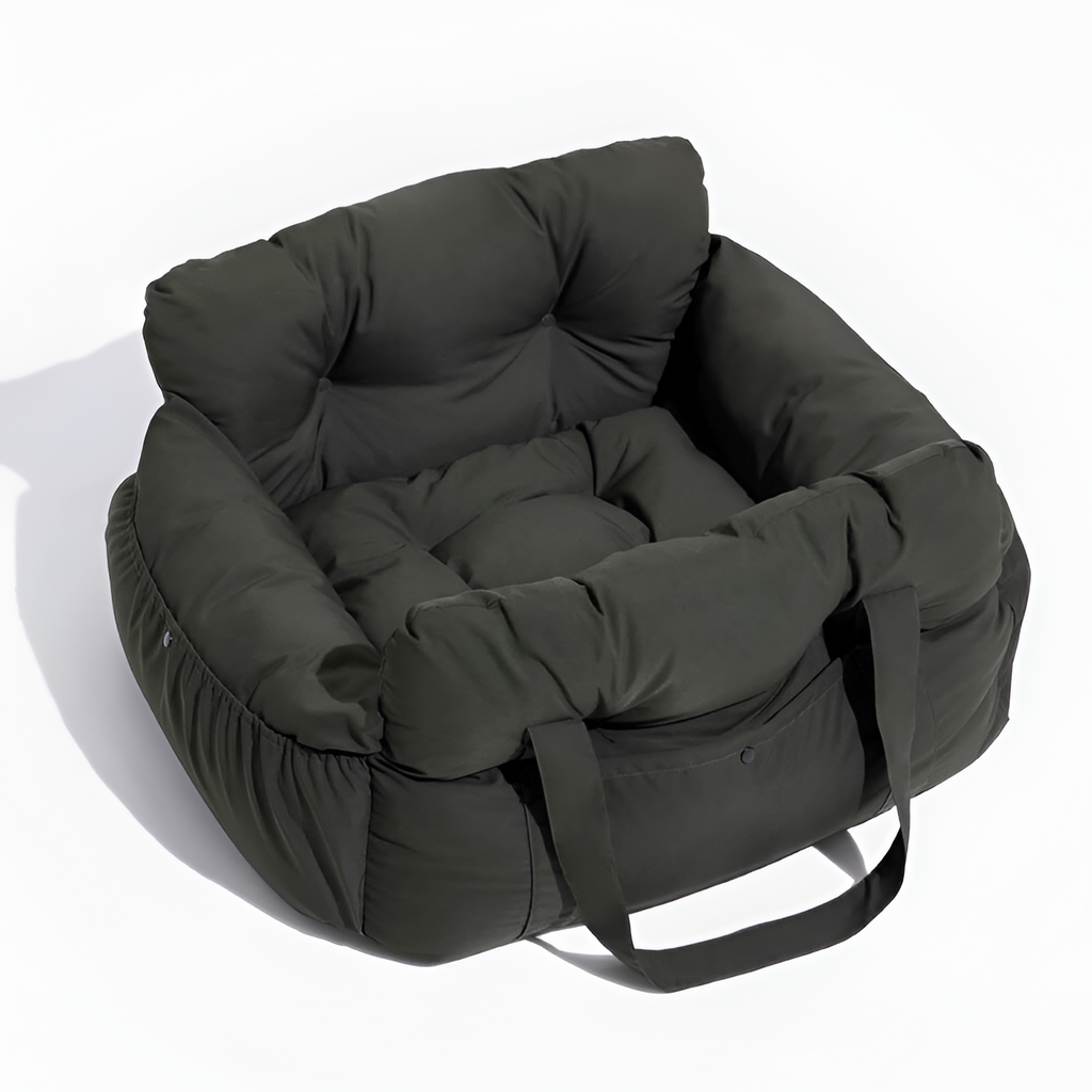 Cama Monocolor Viaje Para Mascotas - Convertible