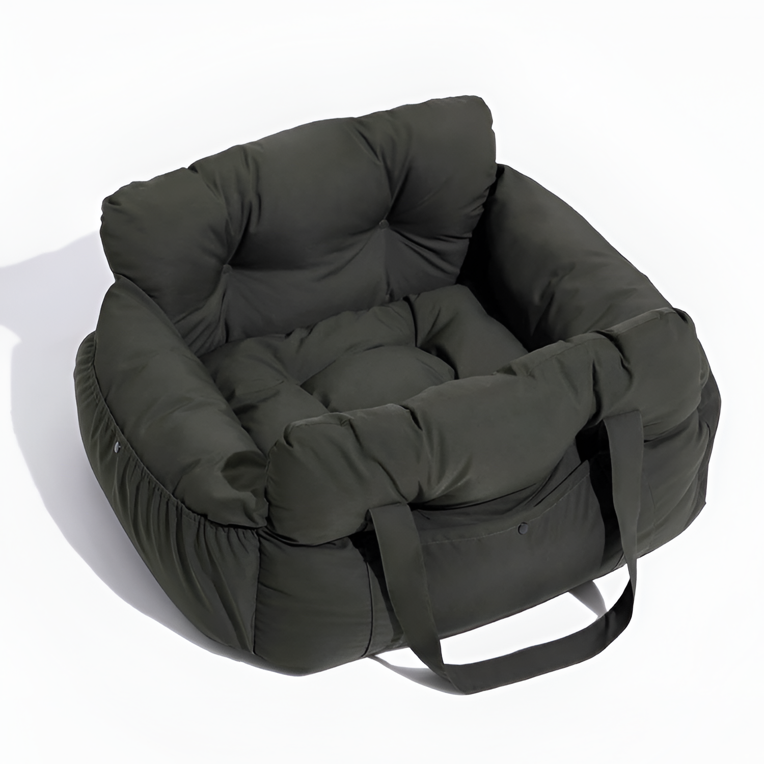 Cama Monocolor Viaje Para Mascotas - Convertible