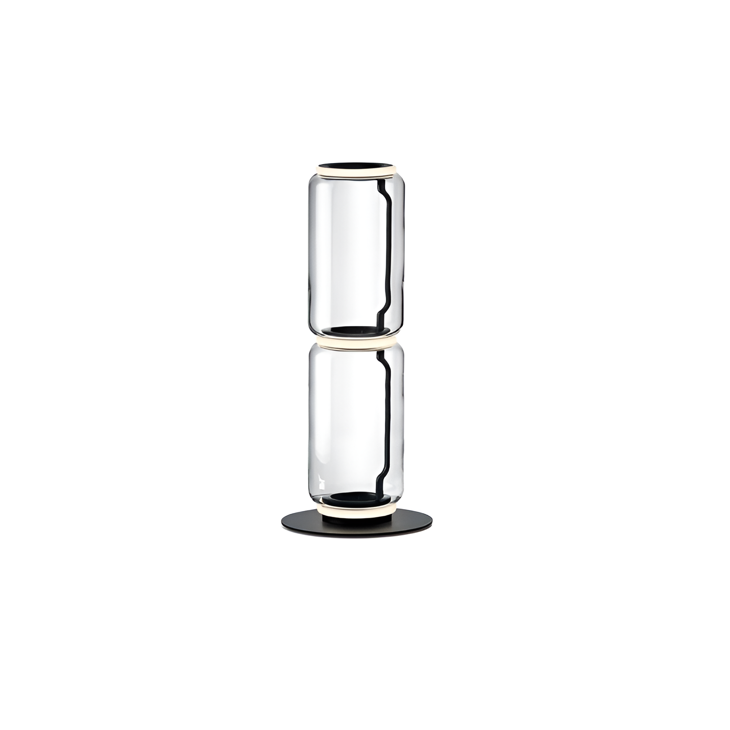 Lámpara De Pie Modular Minimalista - Cilíndrica