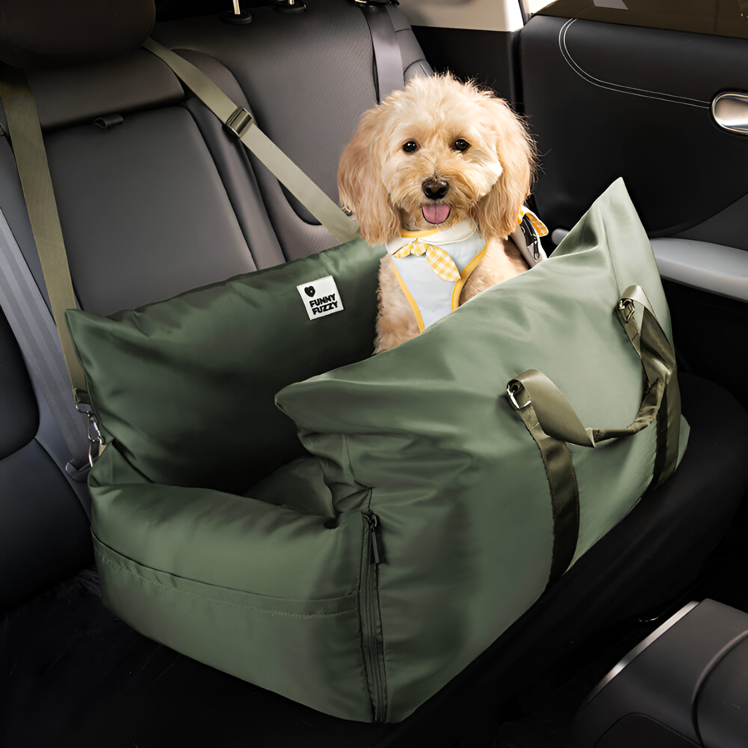 Cojín Acolchado Monocromático para Asiento - Ajustable