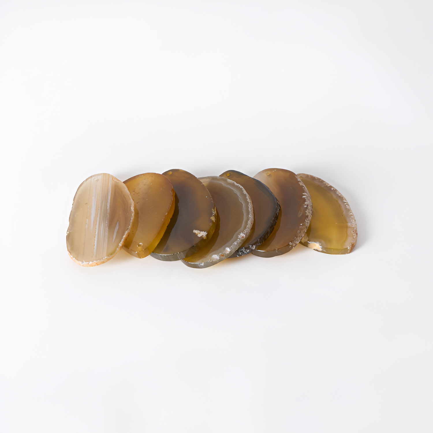 Colgante Piedra Natural Solitario - Ajustable