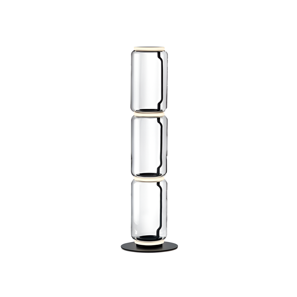Lámpara De Pie Modular Minimalista - Cilíndrica